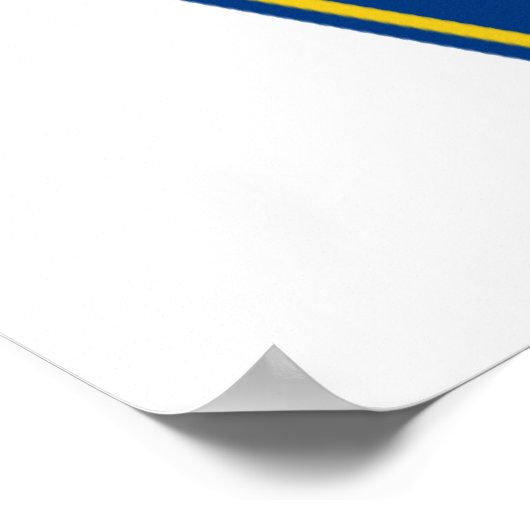 アンドロイド郡へようこそ(Bug Droid Sign) ポスター (角)