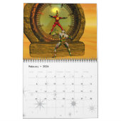 アンドロイド, HYPERION WORLD 2017 Sci-Fiからのサイボーグ カレンダー (2月 2026)