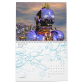 アンドロイド, HYPERION WORLD 2017 Sci-Fiからのサイボーグ カレンダー (1月 2027)