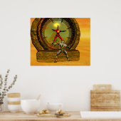 アンドロイドXENIAが砂漠のSFでタイタンに出会う ポスター (キッチン)