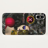 アンドロイドXENIA宇宙船パイロット、SF Case-Mate iPhoneケース (裏面(横))