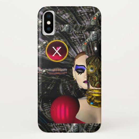 アンドロイドXENIA宇宙船パイロット、SF Case-Mate iPhoneケース (裏面)