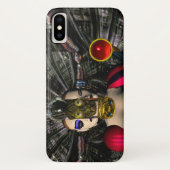 アンドロイドXENIA宇宙船パイロット、SF Case-Mate iPhoneケース (裏面)