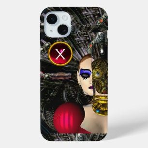 アンドロイドXENIA宇宙船パイロット、SF iPhone 15 MINIケース