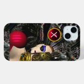 アンドロイドXENIA宇宙船パイロット、SF Case-Mate iPhoneケース (裏面 (横))