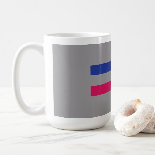 アンドロジナス プライド コーヒーマグカップ (ドーナツ)