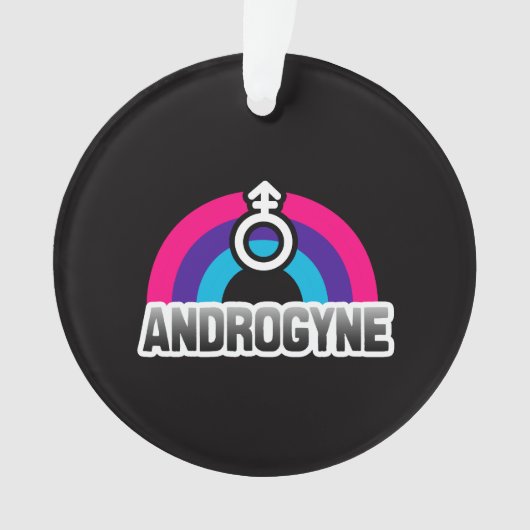 アンドロジニー プライド オーナメント (正面)