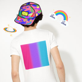 アンドロジニー+プライド+グラデーション - アンドロジニーの人へのギフト Tシャツ