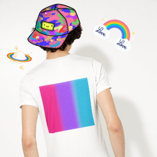 アンドロジニー+プライド+グラデーション - アンドロジニーの人へのギフト Tシャツ