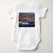 アンドロスの町 – Andros ベビーボディスーツ (裏面)