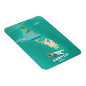 アンドロスバハマのバケーションマップ。 マグネット (右側)