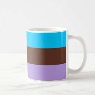 アンドロセクシュアル プライド フラッグ コーヒーマグカップ