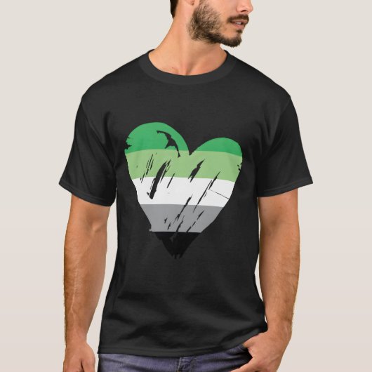 アンドロフィリア プライド フラッグ 愛 他者男性愛 Tシャツ (正面)
