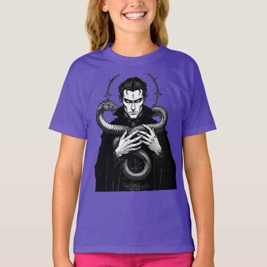 アンドロマリウスの台頭 蛇使い Tシャツ (正面)
