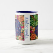 アンドロメダのアートワーク マグカップ (中央)