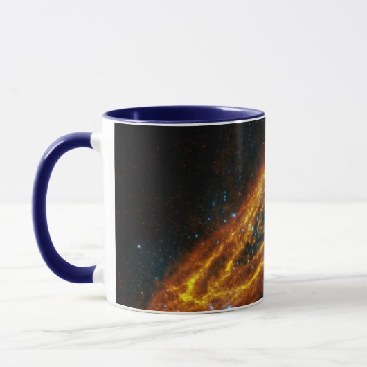 アンドロメダの星の陶磁器のマグ マグカップ (左)