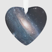 アンドロメダの銀河系の銀河の星の宇宙のトレンディー オーナメント (正面)