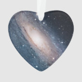 アンドロメダの銀河系の銀河の星の宇宙のトレンディー オーナメント (裏面)