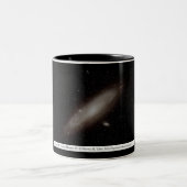 アンドロメダの銀河系(M31)のマグ ツートーンマグカップ (中央)