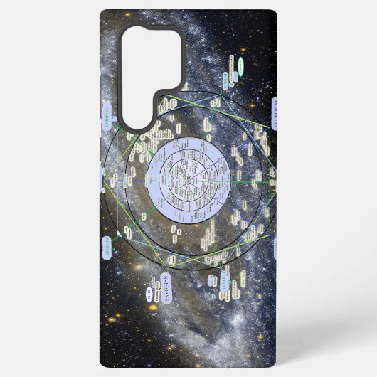 アンドロメダフォンケース SAMSUNG GALAXYケース (裏面)