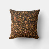 アンドロメダブラックホール金ゴールド星 – アーティストコンセプト クッション (裏面)