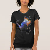 アンドロメダ宇宙猫 Tシャツ (正面)