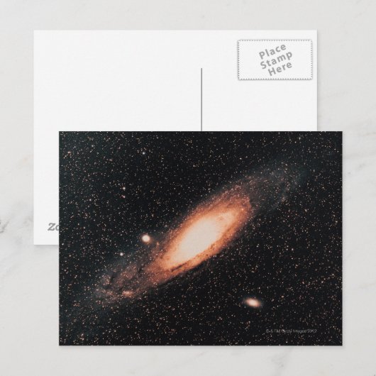 アンドロメダ星雲 ポストカード (正面/裏面)