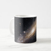 アンドロメダ銀河マグ | 深宇宙天文学 コーヒーマグカップ (正面左)