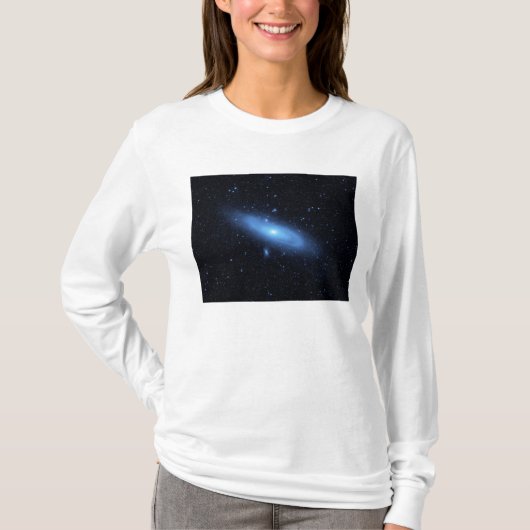 アンドロメダ銀河系の古い星の集団 Tシャツ (正面)