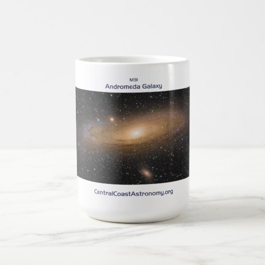 アンドロメダ銀河系バイニコライ・ダベンポート – 15oz Mug コーヒーマグカップ (中央)