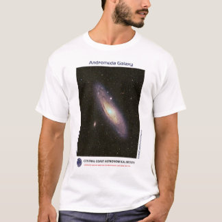アンドロメダ銀河系バイリークームズフロントティー Tシャツ