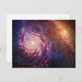 アンドロメダ銀河系ミルキーウェイホリデーポストカード シーズンポストカード (正面/裏面)