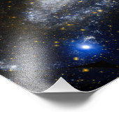 アンドロメダ銀河系天の川宇宙宇宙 フォトプリント (角)