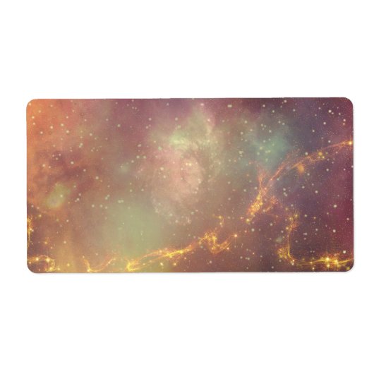 アンドロメダ銀河系天の川宇宙宇宙 ラベル (正面)