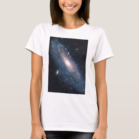 アンドロメダ銀河系天の川宇宙宇宙 Tシャツ (正面)