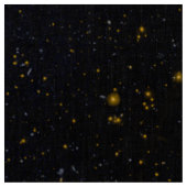 アンドロメダ銀河系天の川宇宙 ファブリック (クローズアップ)