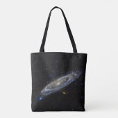 アンドロメダ銀河系星空 トートバッグ (裏面)