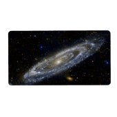 アンドロメダ銀河系 ラベル (正面)