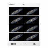 アンドロメダ銀河系 ラベル (フルシート)