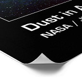 アンドロメダ銀河系(M31) – スピッツァー宇宙 ポスター (角)