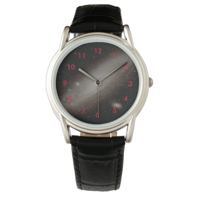 アンドロメダ銀河系(M31) 腕時計 (正面)