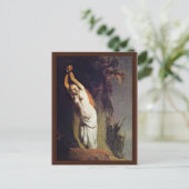 アンドロメダ。Rembrandt Van Rijn (最高のQuality)著 ポストカード (スタンド正面)