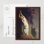 アンドロメダ。Rembrandt Van Rijn (最高のQuality)著 ポストカード (正面/裏面)