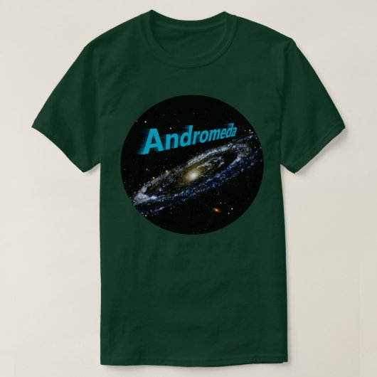 アンドロメダ Tシャツ (デザイン正面)