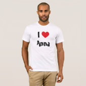 アンナが好き Tシャツ (正面フル)