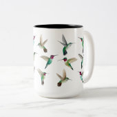 アンナとハミングバード ツートーンマグカップ (正面右)