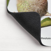 アンナのハミングバードとピラアンサのポーズ マウスパッド (コーナー)