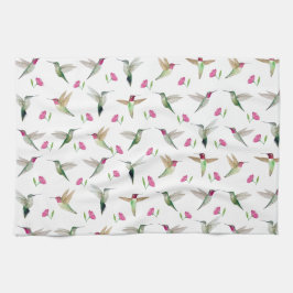 アンナのハミングバードのキッチンタオル キッチンタオル