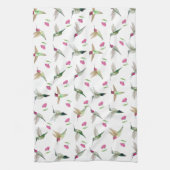 アンナのハミングバードのキッチンタオル キッチンタオル (縦)