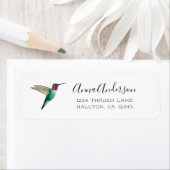 アンナのハミングバードラベル ラベル (インサイチュ)